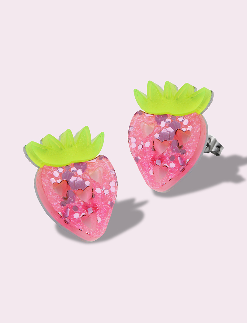 Strawberry Stud Earrings